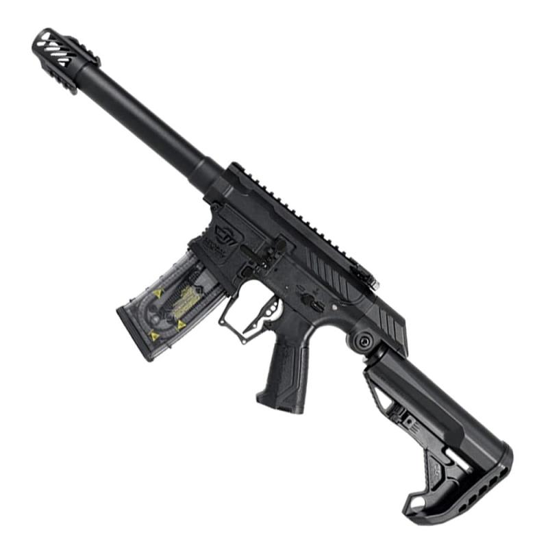 G&amp;G ARMAMENT SSG-1 電動ガン 対象年令18才以上 MOSFET・ETU搭載モデル(電子トリガーユニット) ブラック【EGC-SSG-001-BNB-NCS】・材質: ポリマー樹脂 / アルミニウム・全長: 701 mm ・重量: 2160 g・インナーバレル: 233mm・マガジン: 105 発・モーター: Ifrit 25K Motor-Long Axis orange・電子トリガーユニット: Yes ・MOSFET: Yes