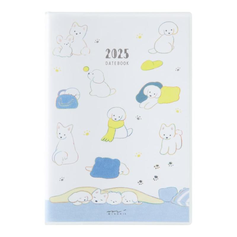 ミドリ ポケットダイアリー 手帳 2025年 B6 ウィークリー