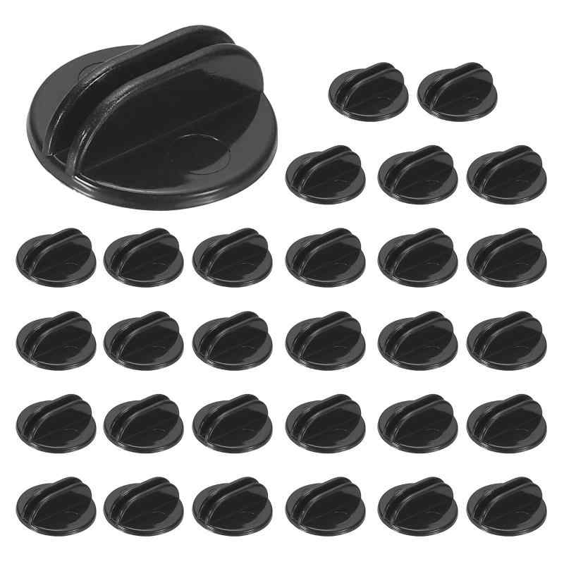 PATIKIL 0.98"プラスチックカードスタンド 60個 プレイスカードホルダー 三角形デザイン モダンなテーブルナンバースタンド パーティー ボードゲーム 写真 メモ 価格タグ ラベル メニュー
