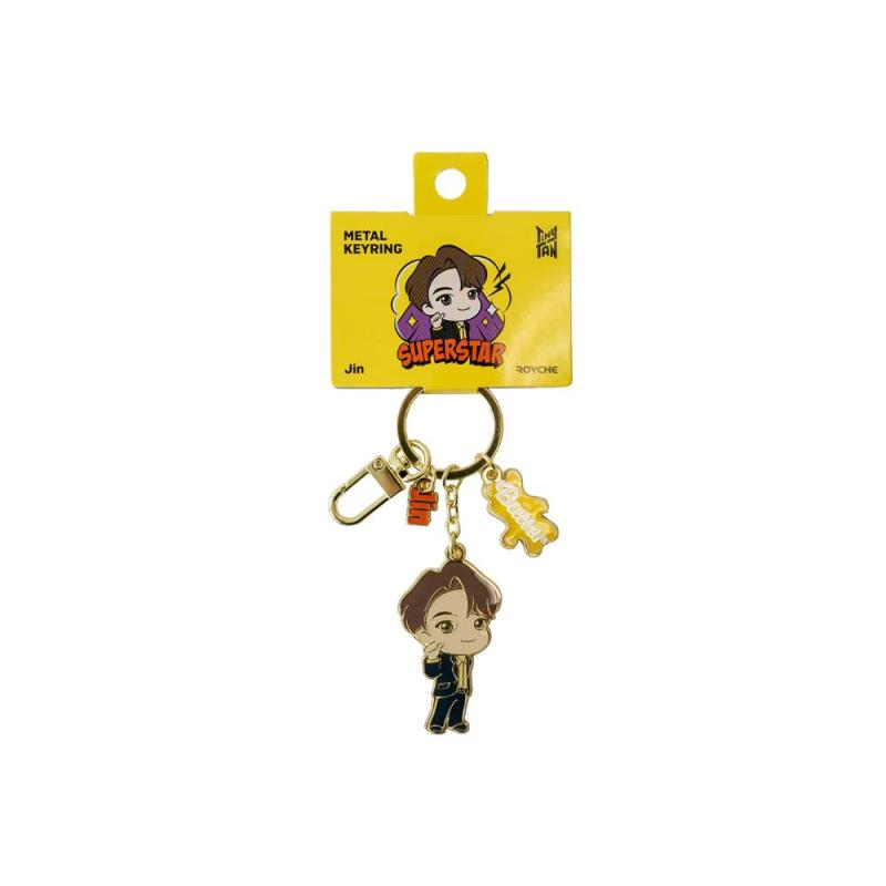 ROYCHE TinyTAN Butter 메탈 키링 (JIN) METAL KEYRING Butter ver.