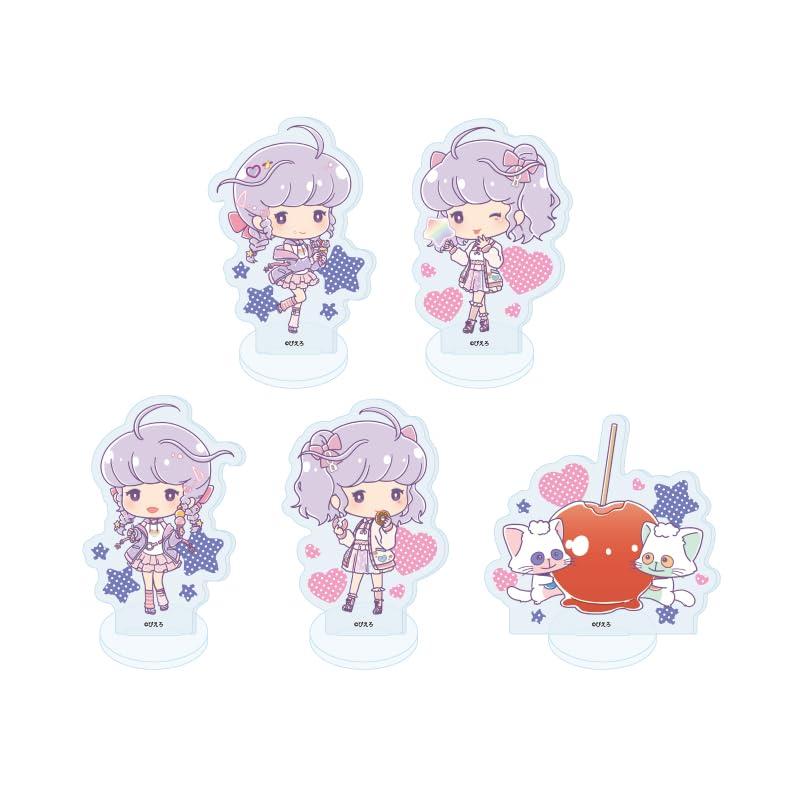 魔法の天使クリィミーマミ 04 食べ歩きスイーツver.  アクリルぷちスタンド 5個入りBOX