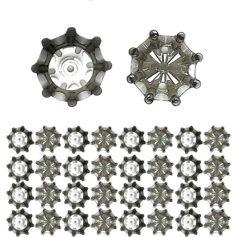 QuickYen ゴルフシューズ スパイク (Soft spikes) 34個入 フットジョイ スパイク鋲 ゴルフスパイク鋲 スパイク ゴルフ 鋲 交換用 ゴルフシューズ スパイク鋲 滑り止め 簡単脱着 [並行輸入品]