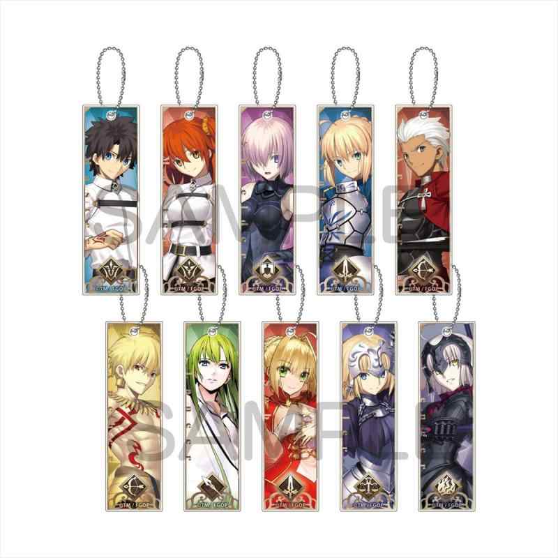 アルジャーノンプロダクト Fate／Grand Order ついコレ トレーディングアクリルキーホルダー vol．1 1BOX 約W20×H67mm アクリル