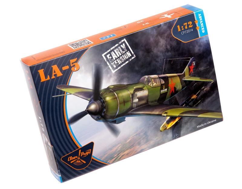 クリアープロップ(Clear Prop) 1/72 ソ連空軍 ラヴォーチキン La-5 戦闘機 初期型 プラモデル 10 x 10 x 5cm プラスチック製 CPU72014