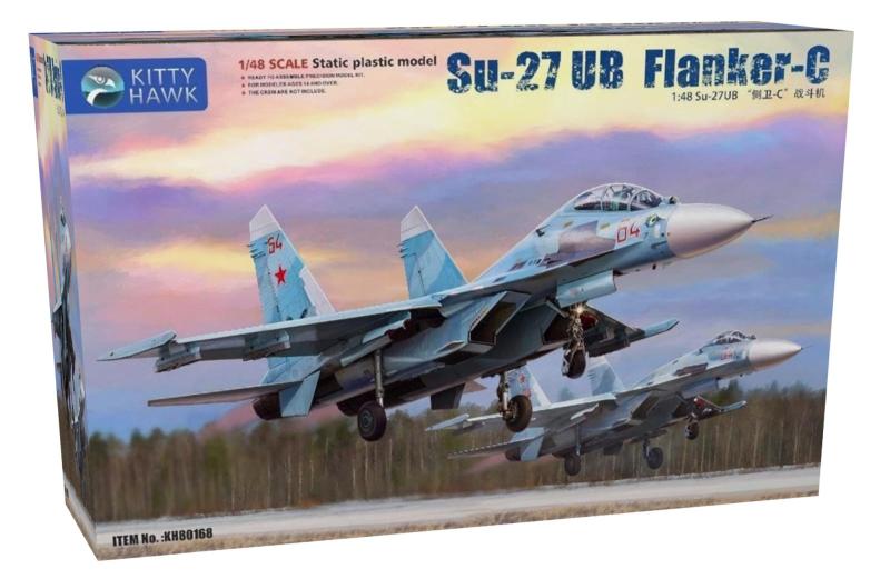 キティホークモデル(Kitty Hawk Model) 1/48 Su-27 UB フランカーC プラモデル KH80168 (飛行機)