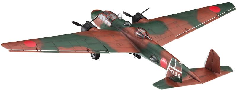 楽天市場】1／72 九六式陸上攻撃機の通販