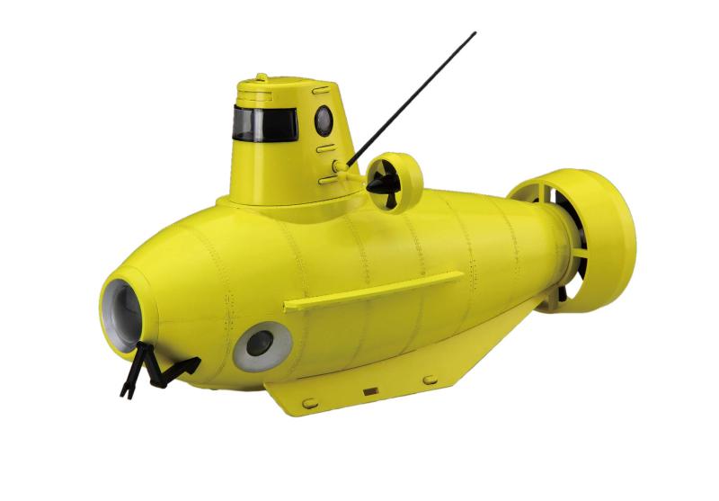 自由研究シリーズ No.61 のりもの編 潜水艦(イエロー) プラモデルプラモデル