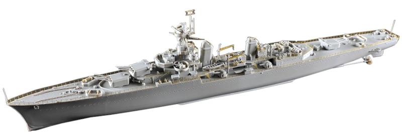 トランペッター 1/350 フランス 軽巡洋艦 ジョルジュ・レイグ プラモデル 05375 (船)組み立て塗装が必要なプラモデル。別途、接着剤や工具、塗料等が必要。1/350スケール未塗装プラスチック組み立てキット完成時サイズ:全長513.1mm、全幅54.4mm船体はスライド金型によりフルハル型で再現背負い式三連装15.2cm砲塔、各種高角砲や水上機格納を精密なモールドで表現