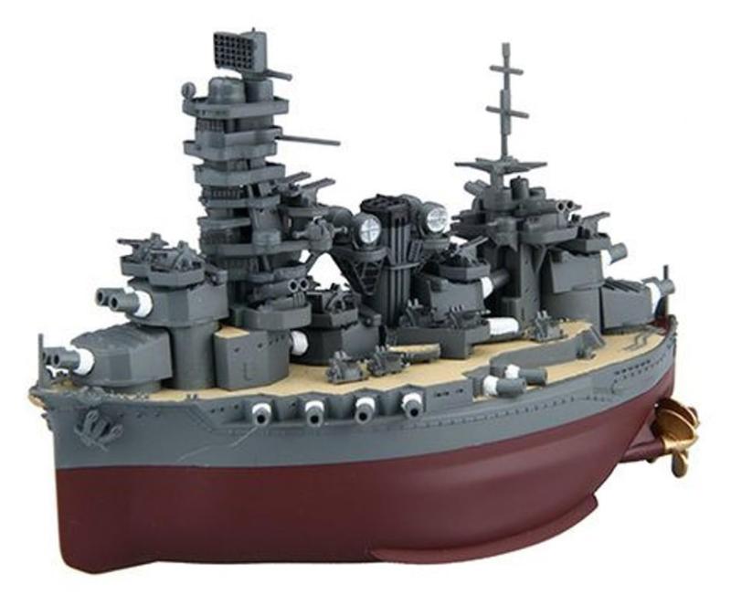 フジミ模型 ちび丸艦隊シリーズ No.30 EX-3 ちび丸艦隊 戦艦扶桑 (エッチングパーツ・木甲板シール付き) ちび丸-30 EX-3 グレー