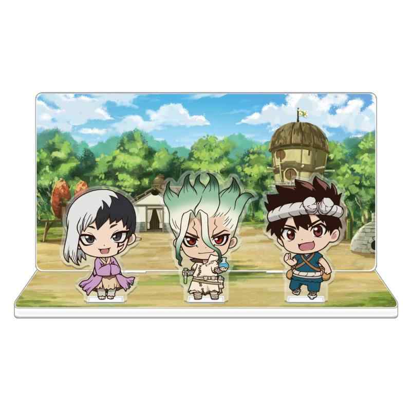 Dr．STONE アクリルジオラマA[千空&amp;クロム&amp;ゲン]