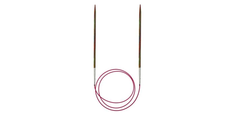 ニットプロ シンフォニーウッド 輪針 80cm 3号 3.0mm 20335非常に魅力的な色の組み合わせ/パターン比類のない強度 - 他のどの木の針でも利用できない軽量でありながら優れた強度と耐久性磨かれた木の表面はあらゆるタイプのヤーンと楽に働きます 手触りが温かく、手に優しい本体サイズ :全長約80cm。