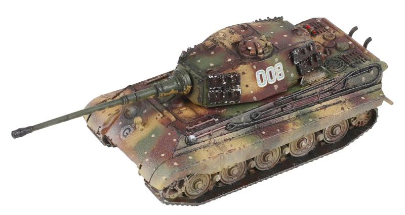 ユースターホビー(U-star Hobby) 1/144 ドイツ陸軍 キングタイガー ヘンシェル砲塔 プラモデル UA-60011組み立て塗装が必要なプラモデル。別途、接着剤や工具、塗料等が必要。1/144スケール未塗装プラスチック組み立てキット組立簡単で手軽なコレクションサイズユースターホビー・U-star Hobby(中国)輸入プラモデル