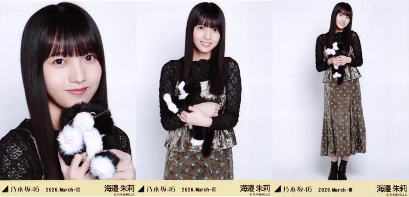 乃木坂46 生写真 エレガント 3種コンプ 海邉朱莉