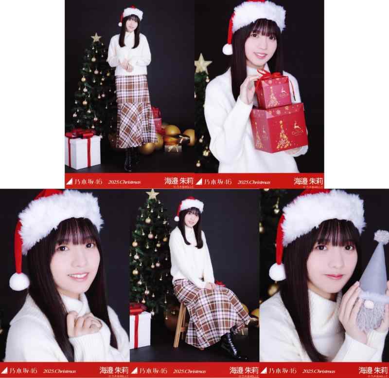 乃木坂46 2025年11月個別生写真5枚セット クリスマス2025 海邉朱莉