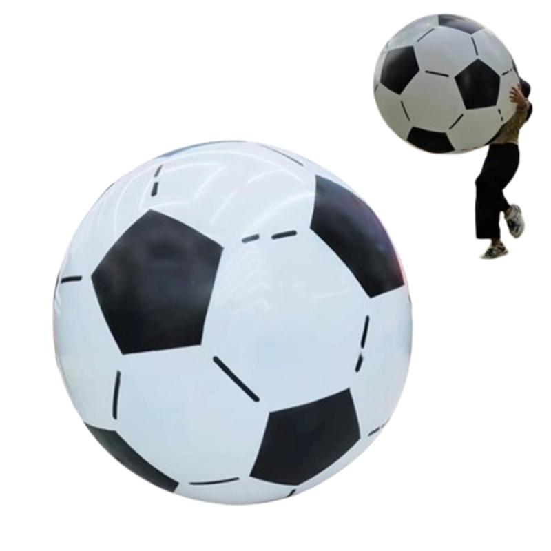 Asdays サッカーボール 巨大 ビーチボール ジャンボ マリンスポーツ 水遊び イベント巨大サッカーボール