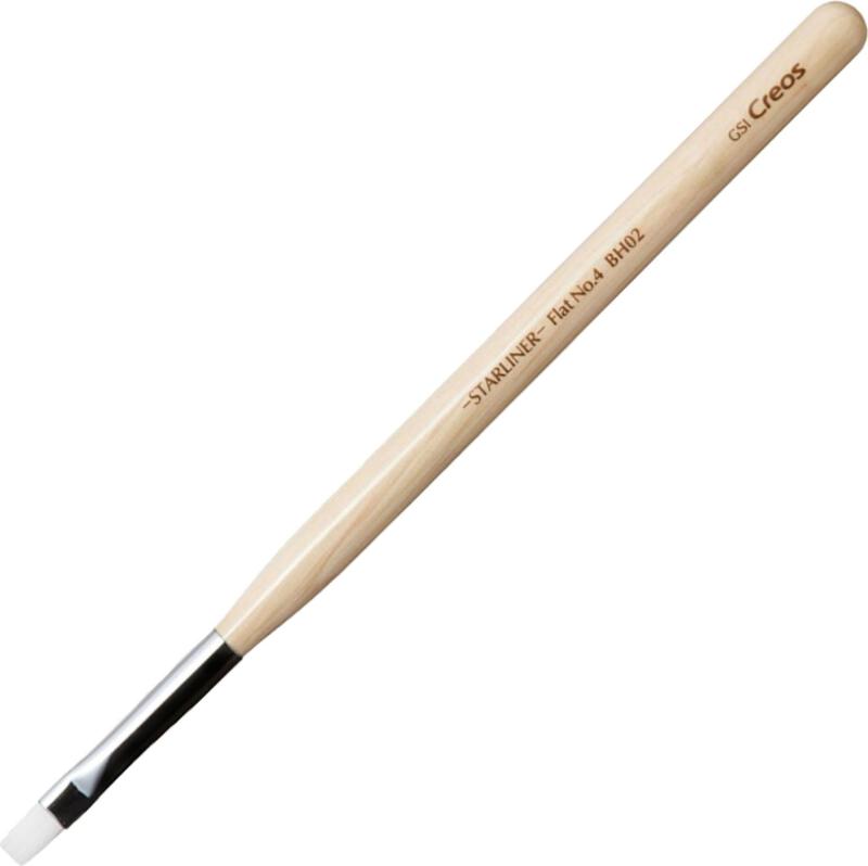 GSIクレオス Mr. BRUSH STARLINER 平筆4号 ホビー用筆 BH02
