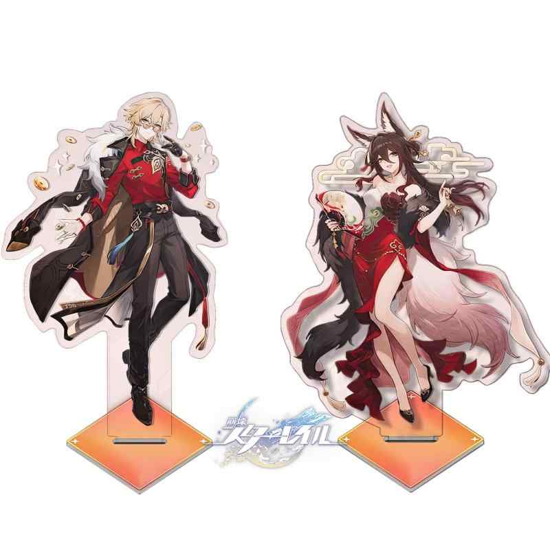 崩壊スターレイル スタレ STARRAIL グッズ 人気キャラクター アクリルスタンド セット ホタル 花火 停雲 アベンチュリン 銀狼 羅刹 ゲーム 防水 かわいい HSR 萌えグッズ — vista 2
