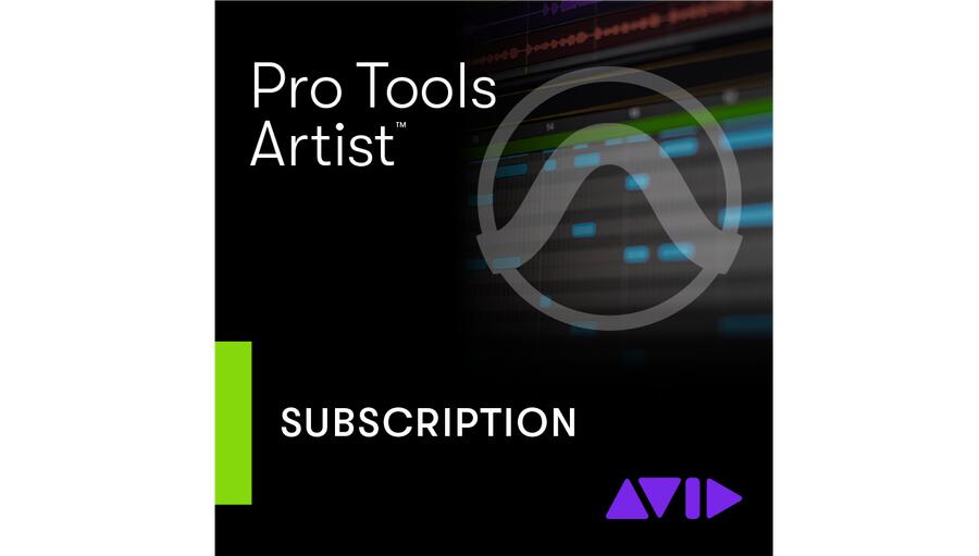 Avid Pro Tools Artist 年間サブスクリプション新規（9938-31154-00）Pro Tools Artist Annual Paid Annually Subscription - NEW