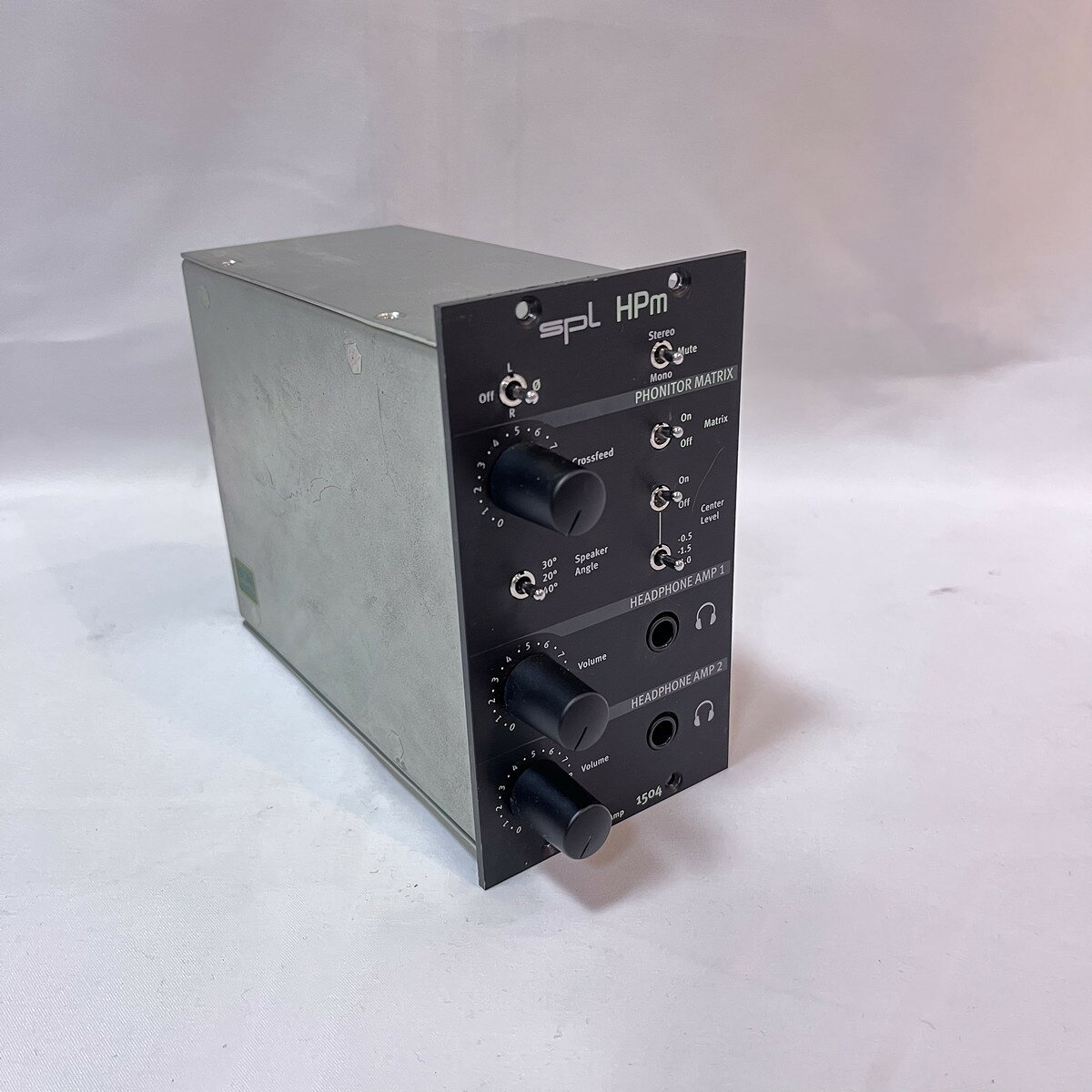 SPL Model 1504 HPm（Headphone Monitoring Amp 500 Series module）店頭展示機