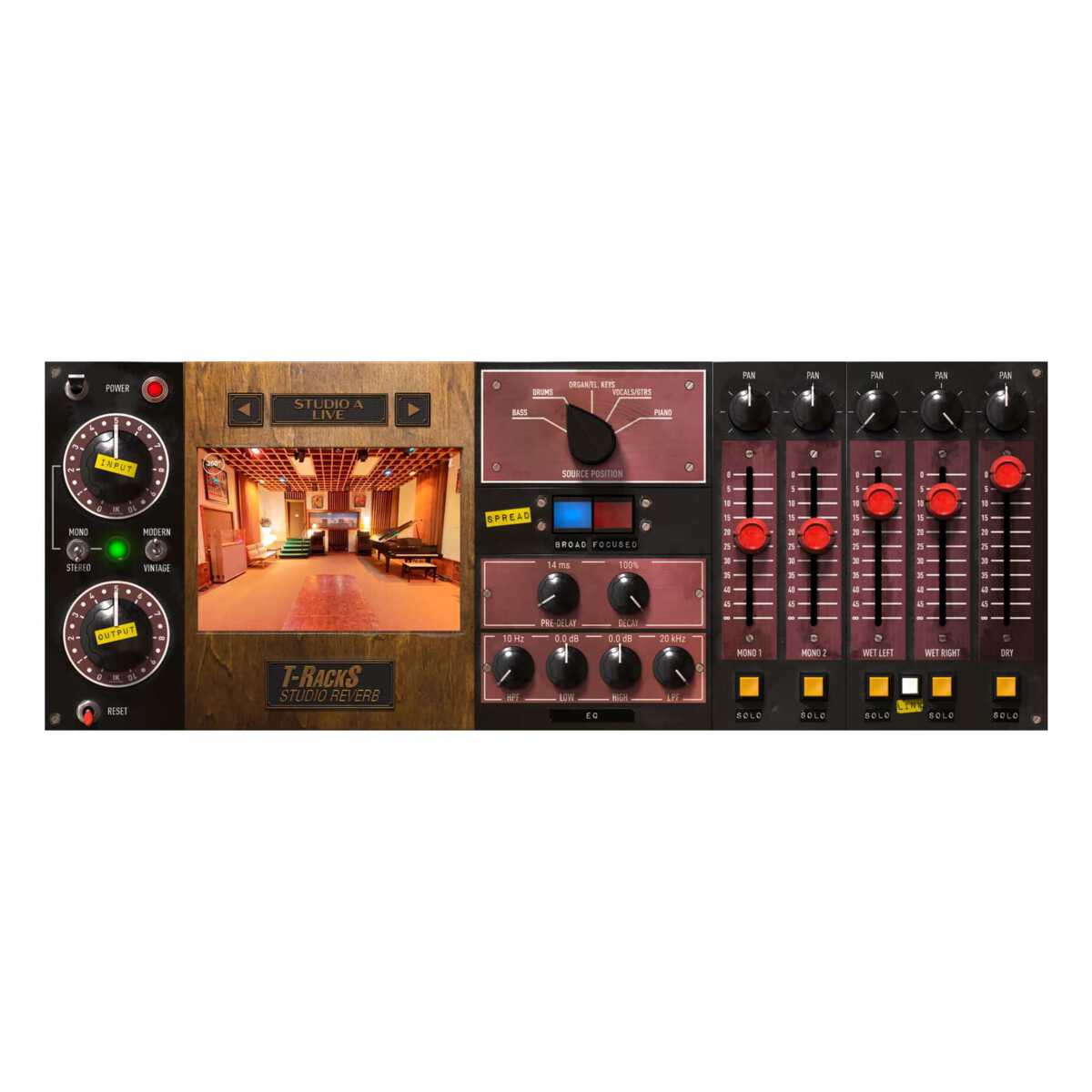 乐天商城 - IK Multimedia T-RackS FAME Studio Reverb【※シリアルメール納品】
