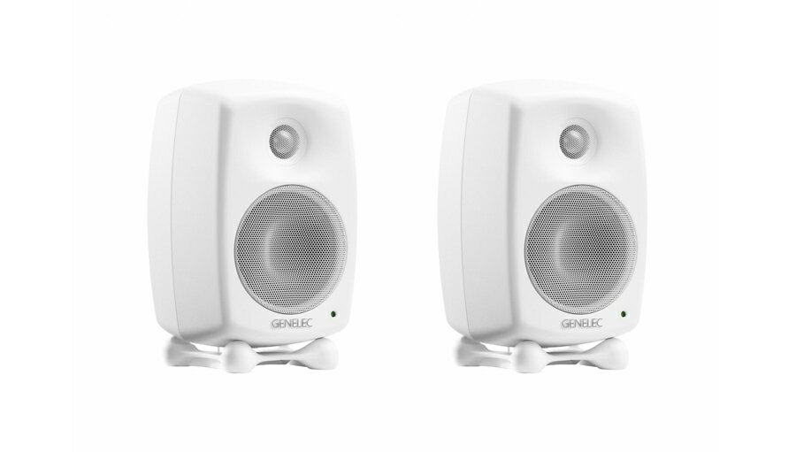 GENELEC 8020DWM　ホワイト (1ペア)【My First Genelec特別オファー】【DTM】【モニタースピーカー】【ジェネレック】