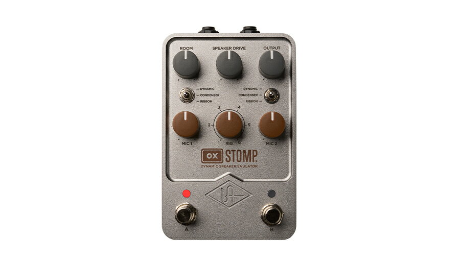 Universal Audio UAFX OX Stomp Dynamic Speaker Emulator【在庫限り旧価格！】