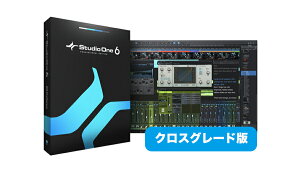 PreSonus Studio One 6 Crossgrade 日本語版【DTM】【DAW】【作曲ソフト】【プリソーナス】通販セール