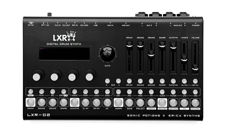 Erica Synths ERICA SYNTHS DRUM SYNTHESIZER LXR-02【シンセサイザー】