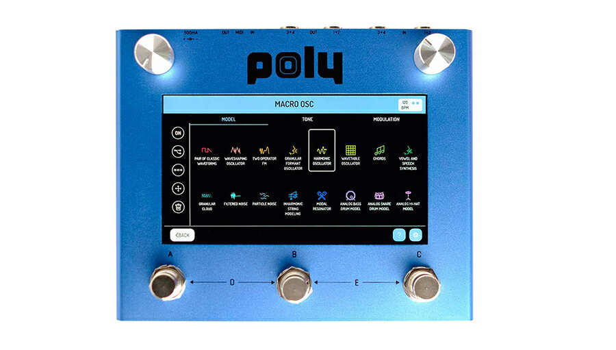 Poly Effects Beebo Blue