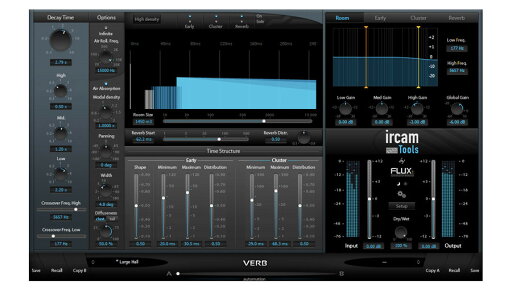 FLUX Studio IRCAM Verb【※シリアルPDFメール納品】【DTM】【プラグインエフェクト】 FLUX Studio IRCAM Verb【※シリアルPDFメール納品】【DTM】【プラグインエフェクト】