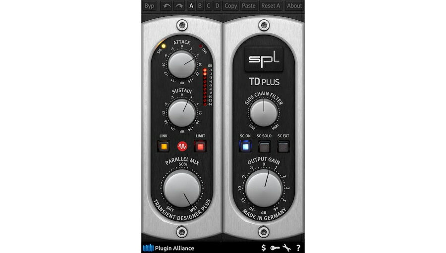 Plugin Alliance SPL Transient Designer Plus【※シリアルPDFメール納品】