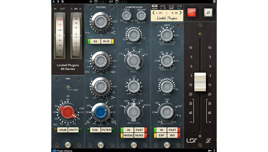 Plugin Alliance Lindell Audio 80 Series【※シリアルPDFメール納品】【プラグインエフェクト】