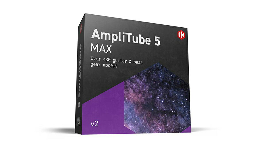 IK Multimedia AmpliTube 5 Max v2【Memorial Day MAXtacular プロモーション！】【シリアルメール納品】