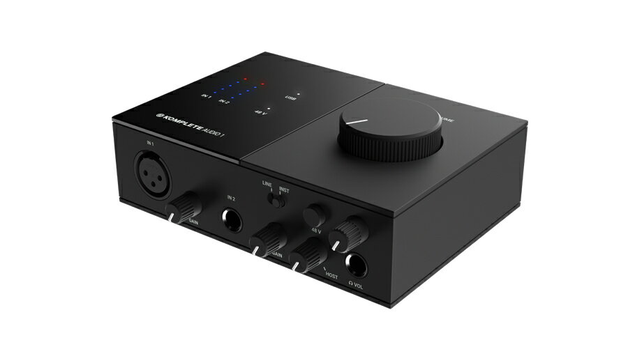 【クーポン配布中!】NativeInstruments(ネイティブインストゥルメンツ)KOMPLETEAUDIO1【2019年3月20日発売予定、ご予約受付中!】【DTM】【オーディオインターフェイス】