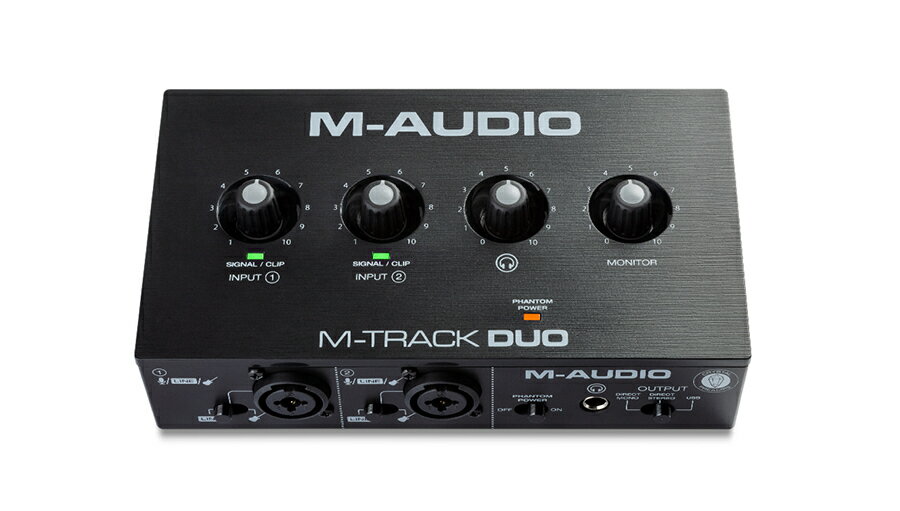 M-AUDIO(エムオーディオ) M-Track Duo【USBオーディオインターフェース】