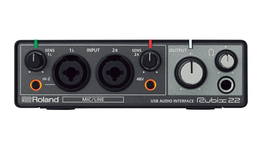 【クーポン配布中!】ROLAND(ローランド)RUBIX22【DTM】【オーディオインターフェイス】