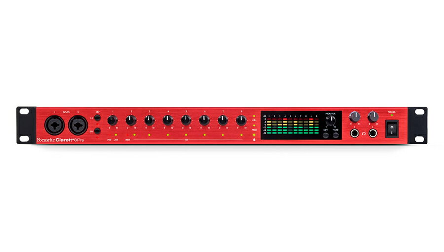 Focusrite(フォーカスライト) Clarett+ 8pre