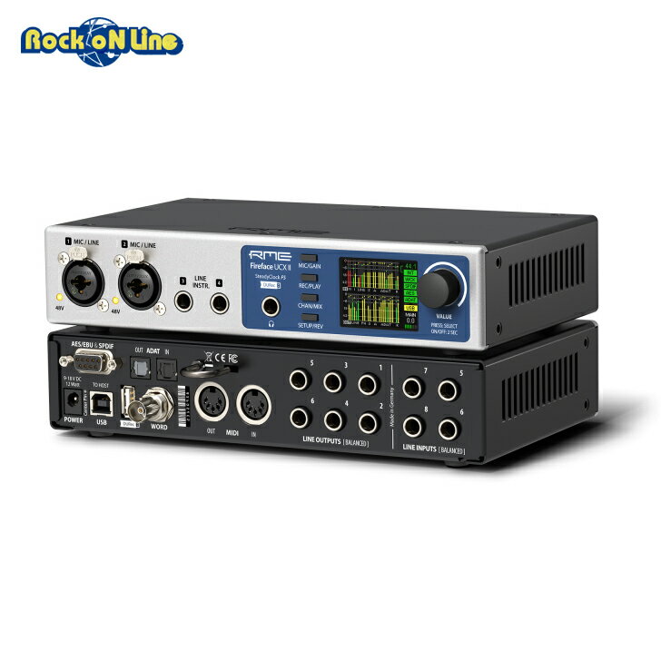 RME AUDIO Fireface UCX IIyDTMzyI[fBIC^[tFCXz