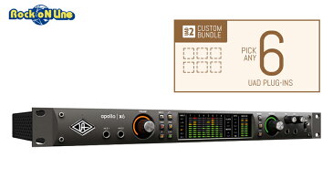 Universal Audio(ユニバーサルオーディオ) Apollo X6 / Custom 6 Upgrade【DTM】【オーディオインターフェイス】