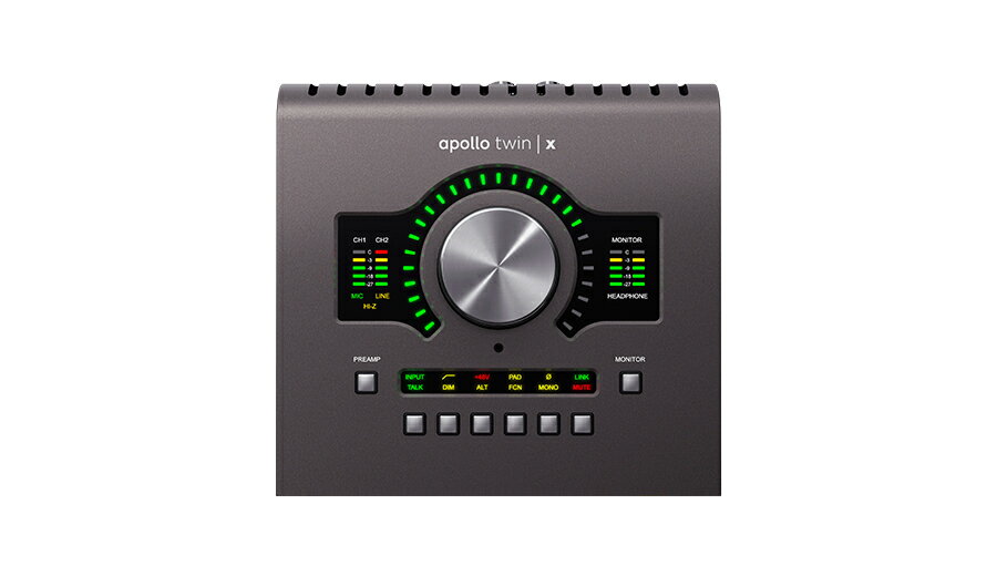 Universal Audio Apollo Twin X Quad Heritage Edition【在庫限り旧価格！】【DTM】【オーディオインターフェイス】【エフェクトプラグイン】