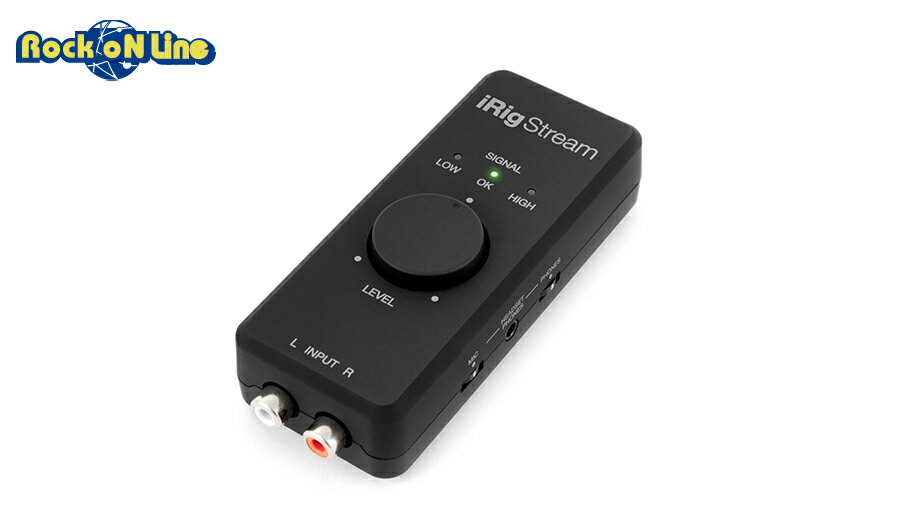 IK Multimedia iRig Stream【DTM】【オーディオインターフェイス】