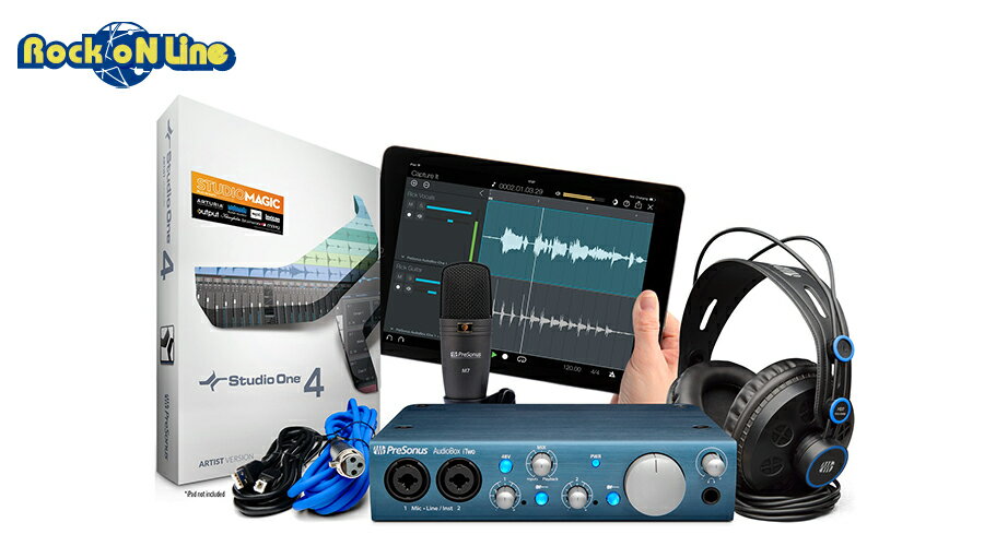 PreSonus(v\[iX) AudioBox iTwo Studio DTM  I[fBIC^[tFCX 