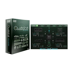 UVI Quadra: Metal & Wood【※シリアルPDFメール納品】【DTM】格安セール