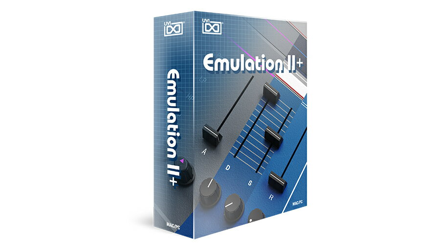 UVI Emulation II+【※シリアルPDFメール納品】【DTM】【シンセ音源】