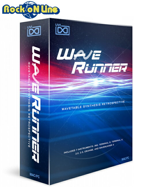 UVI WaveRunner【※シリアルPDFメール納品】【DTM】【シンセサイザー】