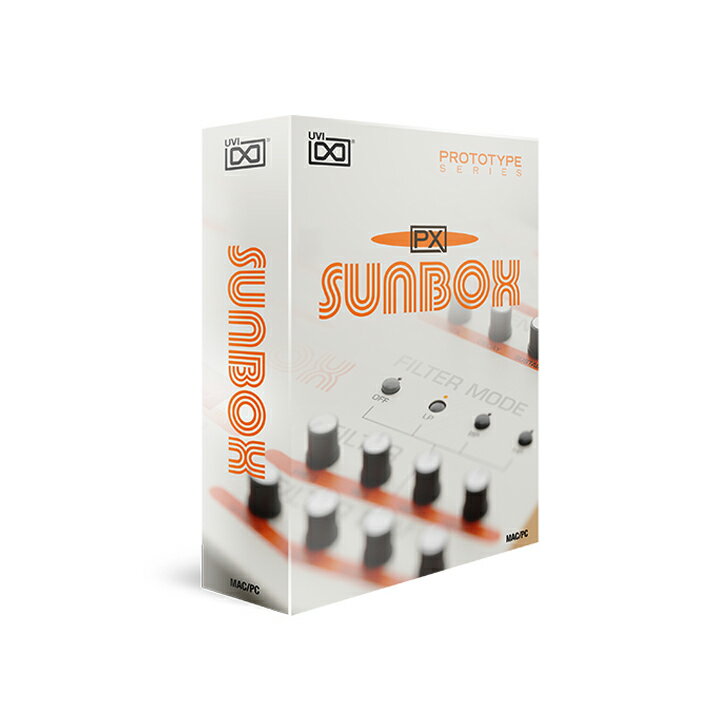 UVI PX SunBox【※シリアルPDFメール納品】【DTM】【シンセ音源】