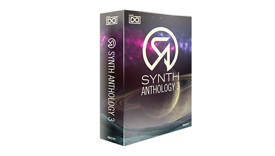 UVI Synth Anthology 3【在庫限りで終了 メーカーにお問い合わせSA4も手に入る 】【 シリアルPDFメール納品】【DTM】【シンセサイザー】