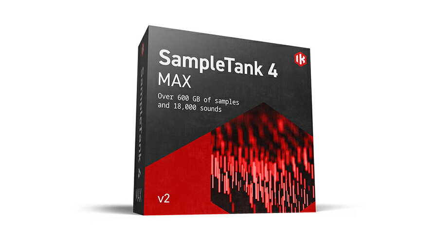 IK Multimedia SampleTanK 4 Max v2【SampleTank 4 to the MAX プロモーション！】【※シリアルメール納品】