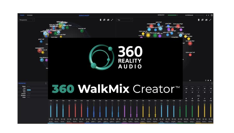 楽天Rock oN Line 楽天市場店Audio Futures 360 WalkMix Creator【※シリアルメール納品】【サラウンド】【プラグインエフェクト】