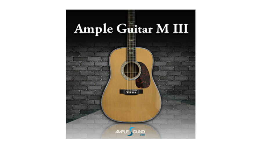 【D2R】AmpleSound AMPLE GUITAR M III【※シリアルPDFメール納品】